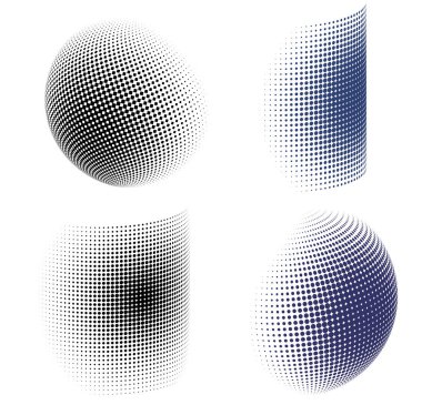 Beyaz üzerine izole edilmiş satranç küreleri olan üç boyutlu dekoratif toplar. Vektör illüstrasyonu EPS10. Reklam ilanınız, sunum şablonunuz, broşür planınız, kitap kapağınız için tasarım unsurları.