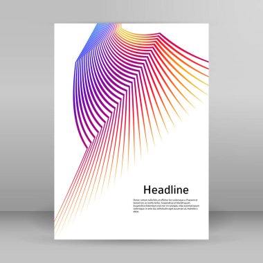 Çok amaçlı sunum için iş şablonları. Kolay düzenlenebilir EPS 10 düzeni. Tasarım broşürü A4 format tanıtımı, sunum şablonu, broşür düzeni, kitap kapağı, tanıtım için dijital