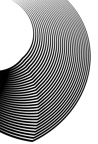 Современный Геометрический Фон Элементом Черных Линий Графический Шаблон Изображения Абстрактный — стоковый вектор