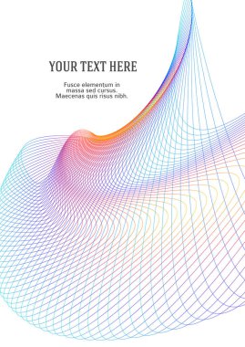 Çok amaçlı sunum için iş şablonları. Kolay düzenlenebilir EPS 10 düzeni. Tasarım broşürü A4 format reklamı, Kuzey Işıkları neon etkisi mor arkaplan parti broşürü