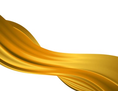 Tasarım elemanları. Bir sürü parıltılı çizgi çemberi. Beyaz arka planda soyut parlak dalgalı çizgiler izole edildi. Vektör illüstrasyon EPS 10. Harmanlama Aracı kullanılarak oluşturulan çizgilerle parlayan dalgalar