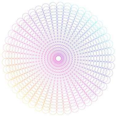 Büküm çizgilerinin beyaz arka planında soyut tasarım ögesi. Vector Illustration 10 Altın Orantılı Geleneksel Oranlar Vektör Güzellik Salonu, zarif kartvizit için, arka plan etkinlik partisi