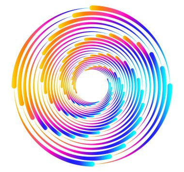 Büküm çizgilerinin beyaz arka planında soyut tasarım ögesi. Vector Illustration 10 Altın Orantılı Geleneksel Oranlar Vektör Güzellik Salonu, zarif kartvizit için, arka plan etkinlik partisi