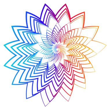 Büküm çizgilerinin beyaz arka planında soyut tasarım ögesi. Vector Illustration 10 Altın Orantılı Geleneksel Oranlar Vektör Güzellik Salonu, zarif kartvizit için, arka plan etkinlik partisi