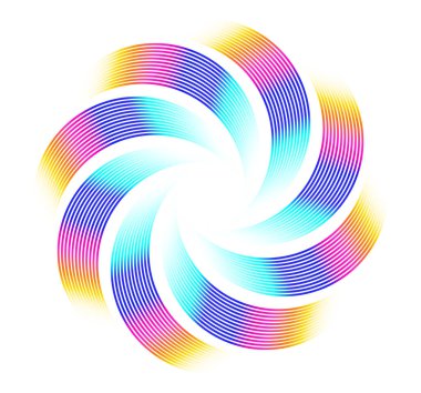 Büküm çizgilerinin beyaz arka planında soyut tasarım ögesi. Vector Illustration 10 Altın Orantılı Geleneksel Oranlar Vektör Güzellik Salonu, zarif kartvizit için, arka plan etkinlik partisi