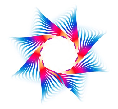 Büküm çizgilerinin beyaz arka planında soyut tasarım ögesi. Vector Illustration 10 Altın Orantılı Geleneksel Oranlar Vektör Güzellik Salonu, zarif kartvizit için, arka plan etkinlik partisi