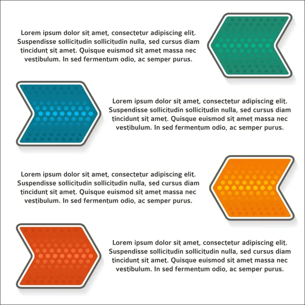 Set-pointer-flèche-lueur-point de puissance — Image vectorielle