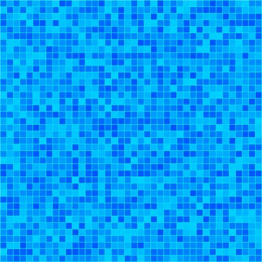 Mosaic-squares-bright-light-blue-background-tile clipart
