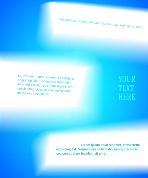 Poster-ads-Party-Bright-Light-Blue-Background — Stok Vektör