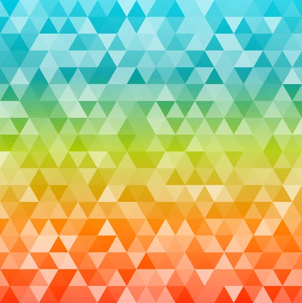 Rainbow-gradient-background-Glowing-triangles-Freshness — Vettoriale Stock