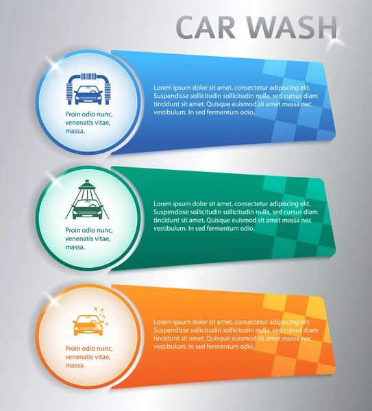 Carwash-layout-Cover-Page-Flyer-Car-washing — Vector de stock