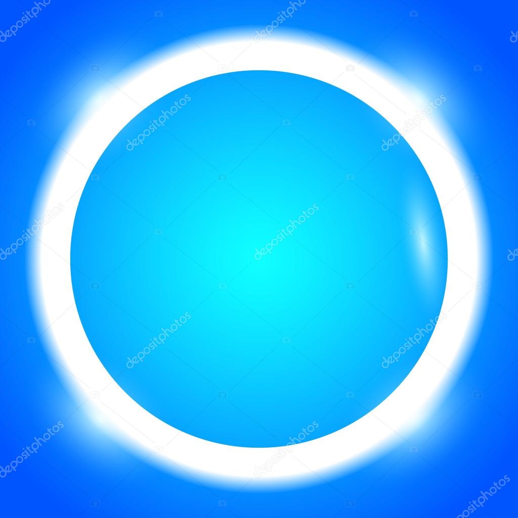 Round-frame-your-message-bright-blue-button