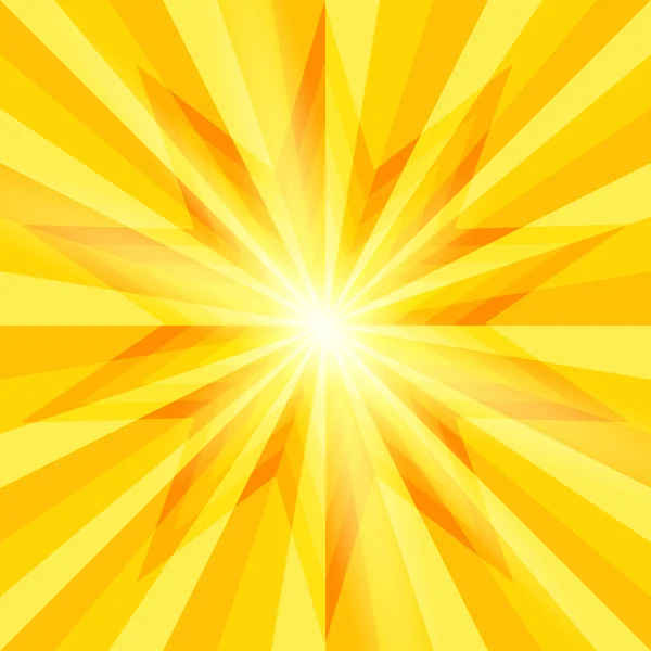 Hot-Summer-Sun-Burst-Background-Label-Product — Archivo Imágenes Vectoriales