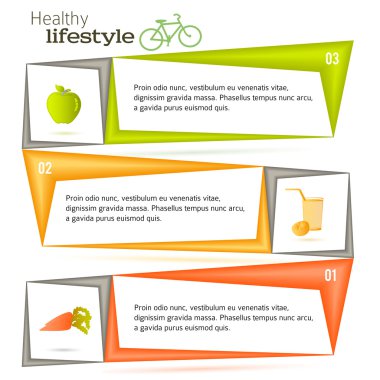 Vitamin template page leaflets fruits and vegetables clipart