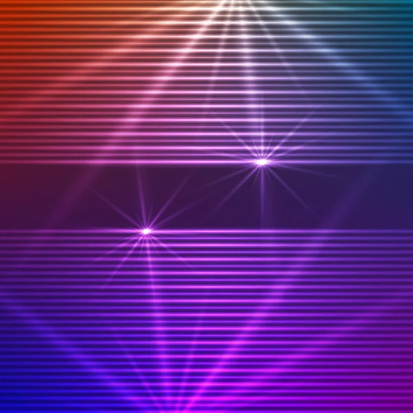 Градиентный фон светящиеся линии горизонтальной метки шаблона — стоковый вектор