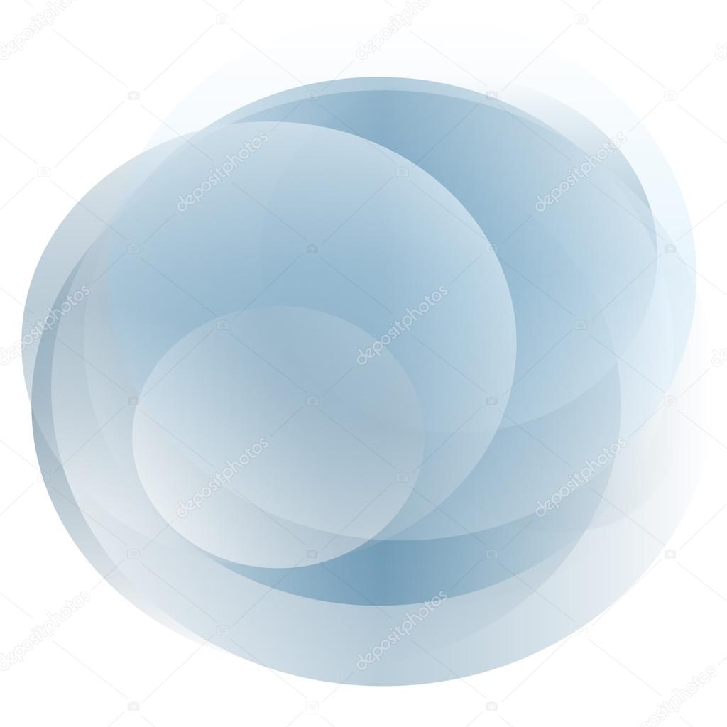 transparent blue gray circles aliasing light