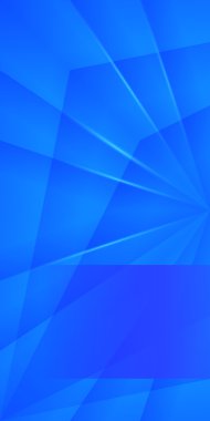 Blue crystal background brochure cover page layout