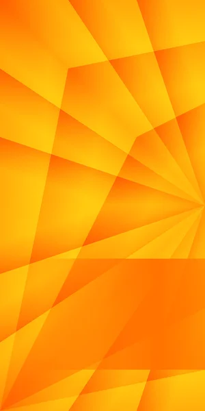 Orange crystals background brochure cover page layout — Wektor stockowy