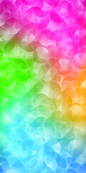 Abstract circle rainbow gradient background vertical — Stok Vektör