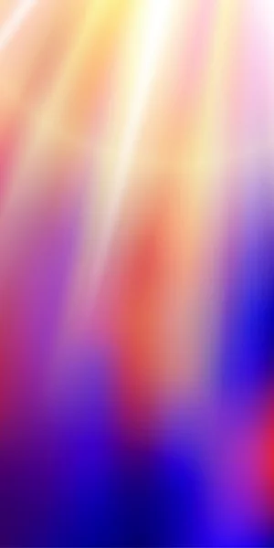 Degradado púrpura difuminación rayos abajo de una bandera vertical — Vector de stock