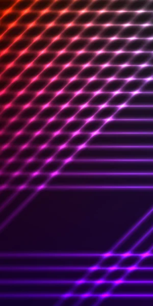 Neon lights effect gradient background vertical banner — Wektor stockowy