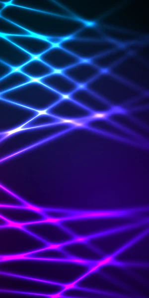 Line laser lighting effect dark background vertical banner — Stock vektor