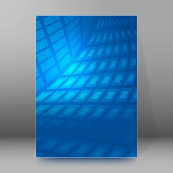 Design luminoso sfondo brochure copertina layout pagina — Vettoriale Stock