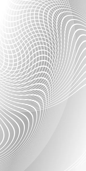 Intersection of gray wave flyer design element background blur — Stockvector