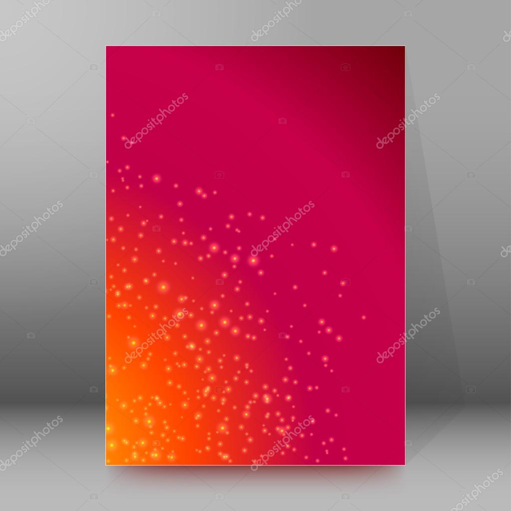 Stardust cover page brochure background Stock Vector Image by ©silvercircle  #94017674
