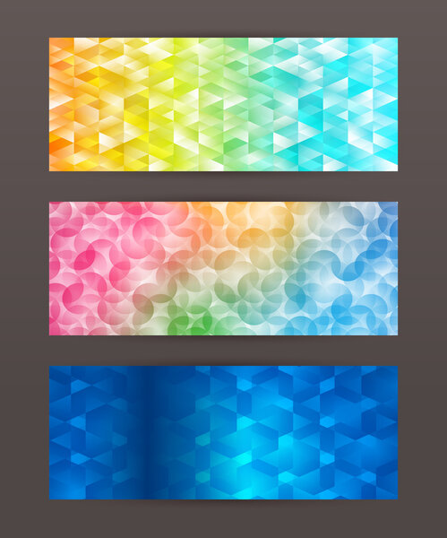 набор заголовков hontal banner website26
