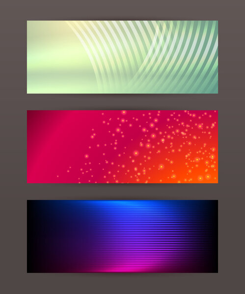 набор заголовков hontal banner website27
