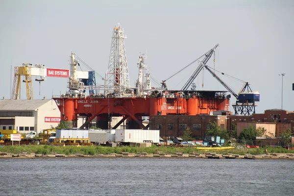 Offshore oil rig — Stock Photo, Image