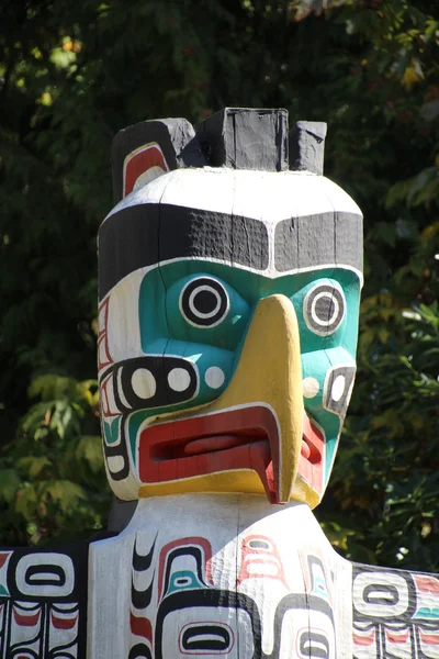 Native American Totem Pole — Stock Photo, Image