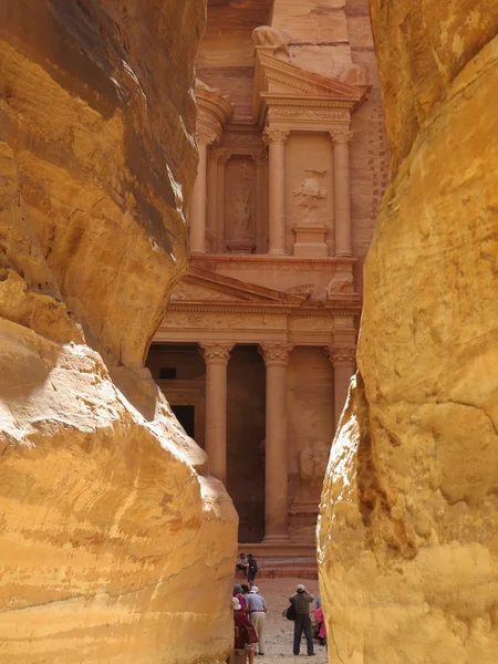 Treasury på Petra — Stockfoto