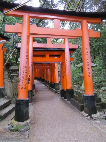 Orange gates — Stock Photo, Image