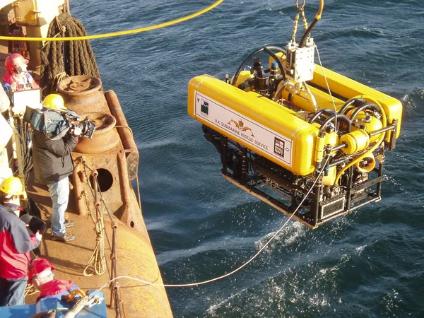 Control remoto funcionado (Rov vehículo) — Foto de Stock