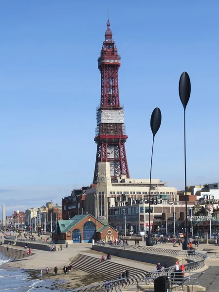 Wieży Blackpool tower — Zdjęcie stockowe