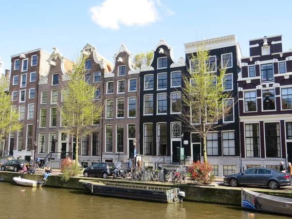 Architektura v Amsterdamu — Stock fotografie