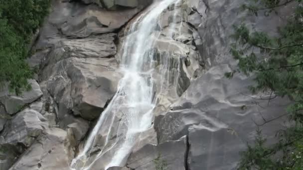 Las cataratas Shannon cerca de Squamish — Vídeo de stock