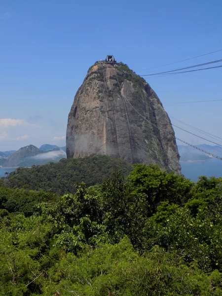 Vista de Sugarloaf Mountain — Fotografia de Stock