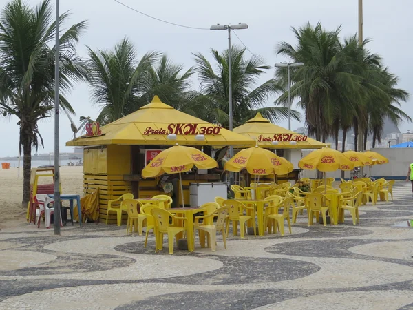 Bar da praia de Copacabana — Fotografia de Stock
