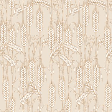 Dikişsiz buğday desen