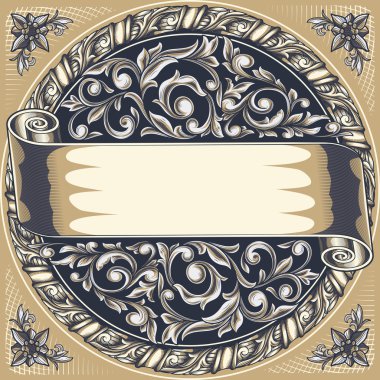 Retro vintage arka plan