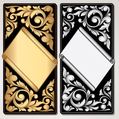 Dekoratif vintage tasarım