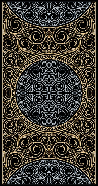 Dekoratif dekoratif retro tasarım kartı