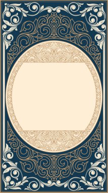 Dekoratif dekoratif retro tasarım arkaplanı