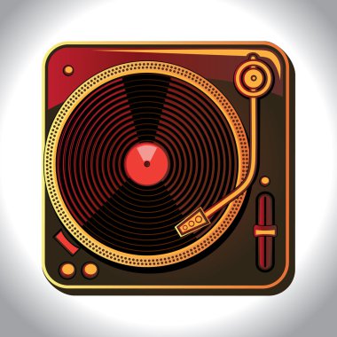 Müzik retro tasarımı