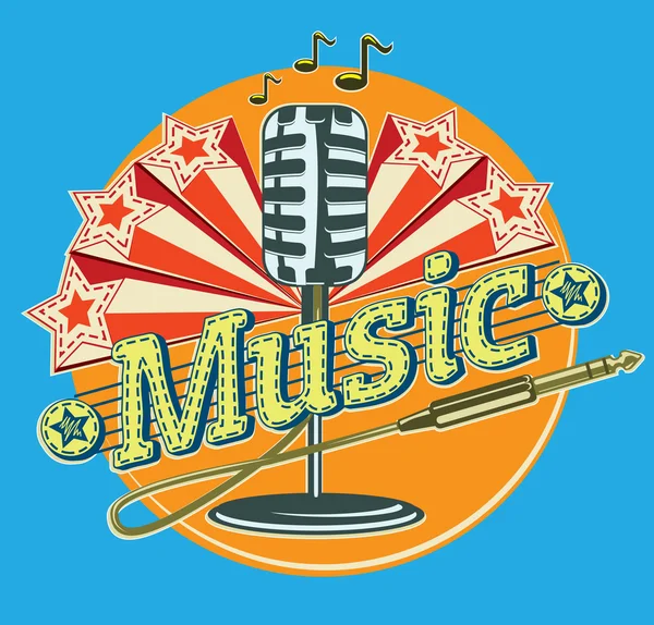 Dekoratif müzik amblemi