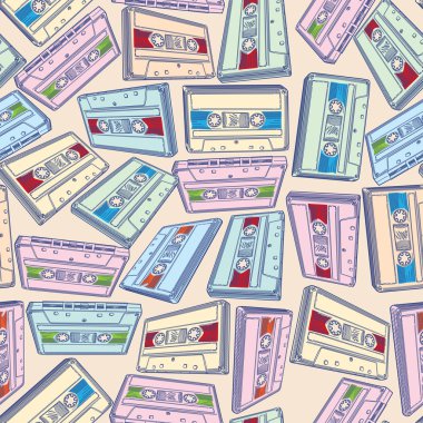 renkli ses kasetleri