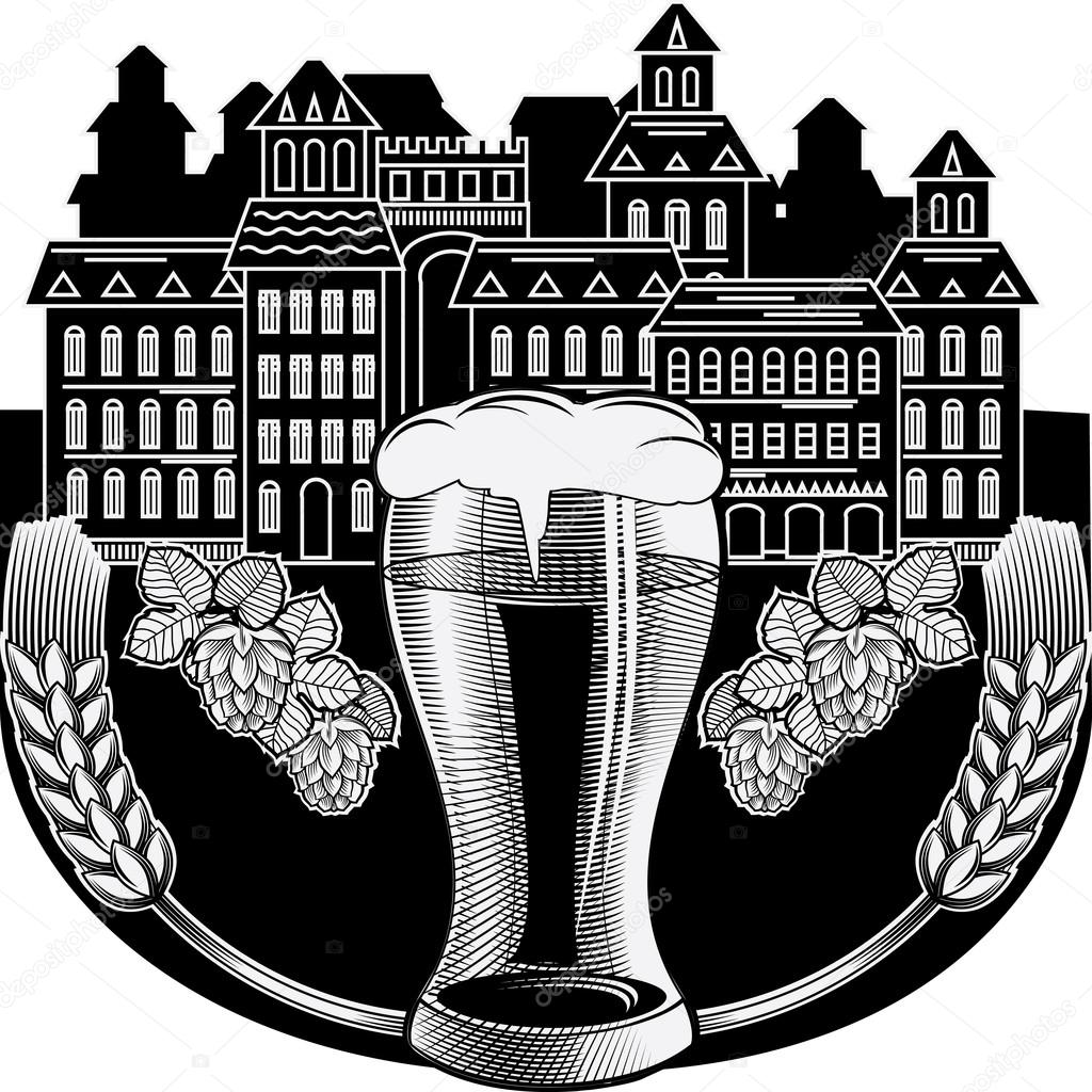 Brewery emblem - beer